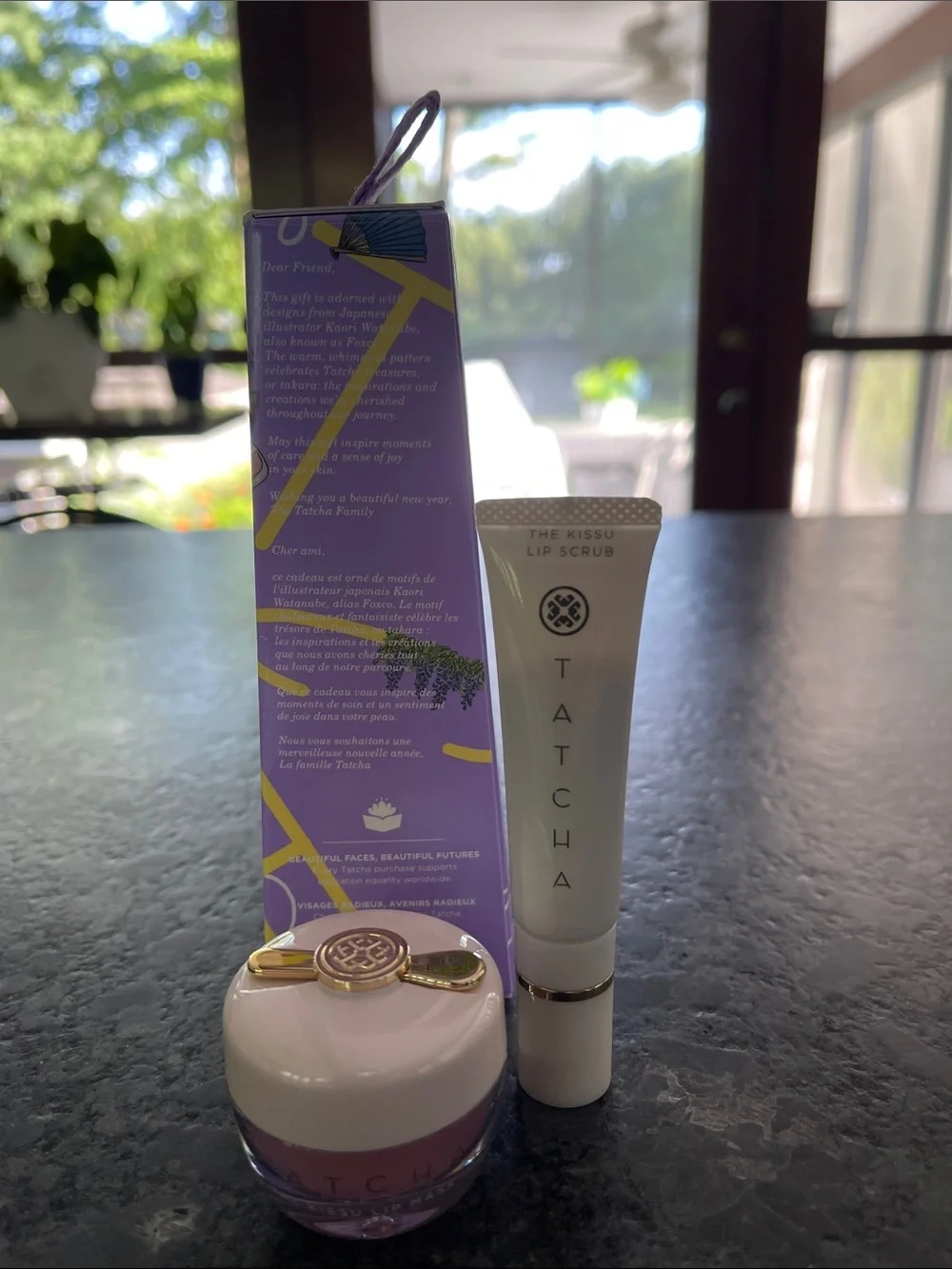 Tatcha Gimmee a Kissu Set with the Kissu Lip Scrub & the Kissu Lip Mask
